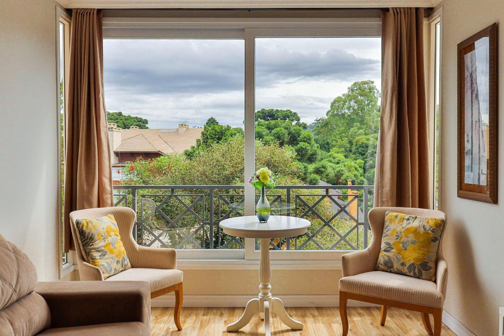 Locar-In Gramado - 200 M Da Rua Coberta Appartement Buitenkant foto