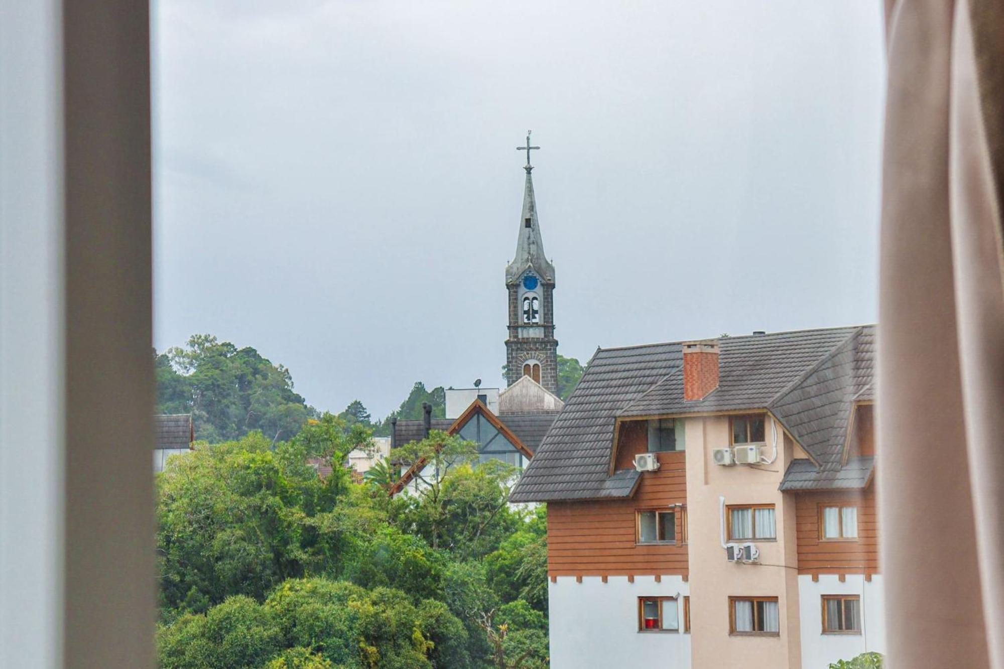 Locar-In Gramado - 200 M Da Rua Coberta Appartement Buitenkant foto